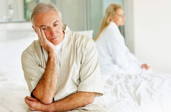 Increase men over 60 years old