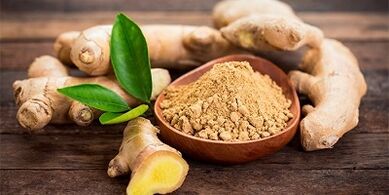 Ginger to increase the effect in men