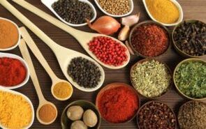 Which spices are useful to stimulate the potential