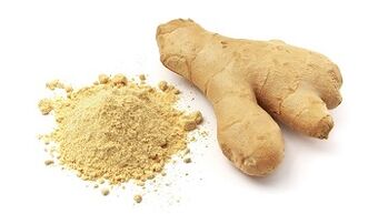 Ginger to increase the effect
